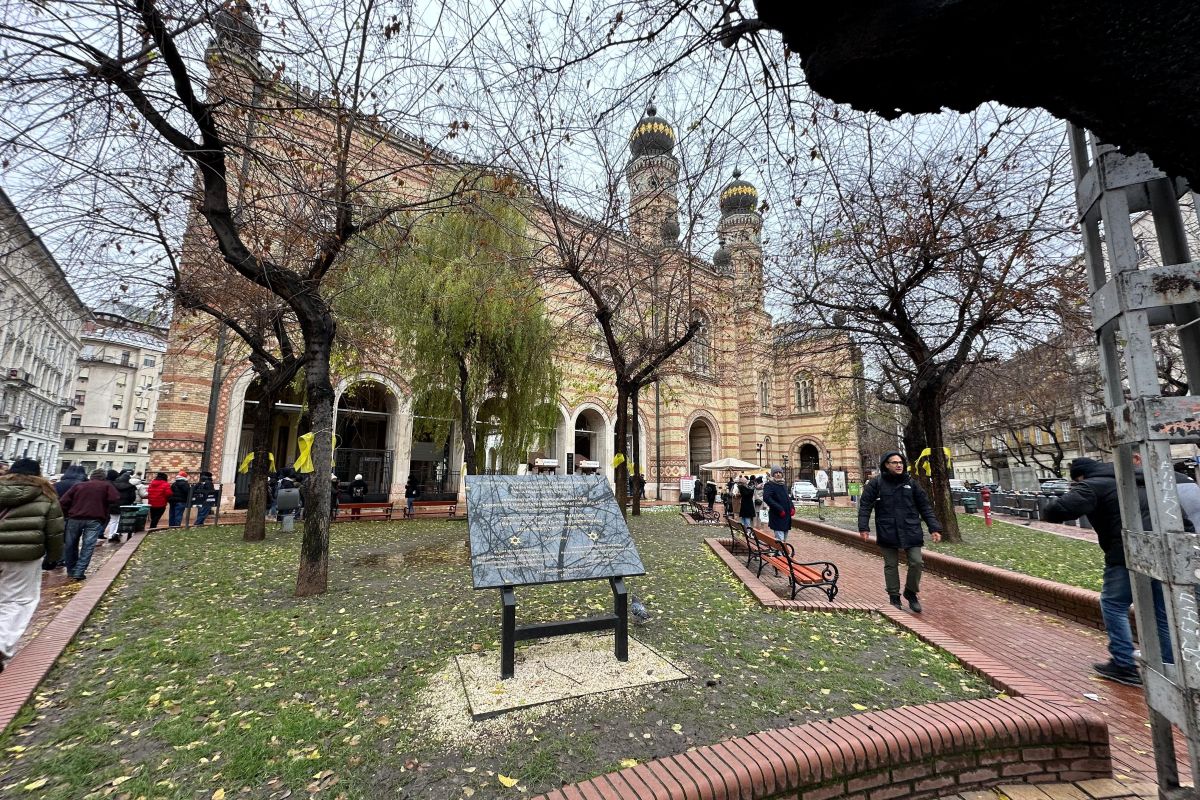 La Gran Sinagoga de Budapest, conocida también como la Sinagoga de la Calle Dohány
