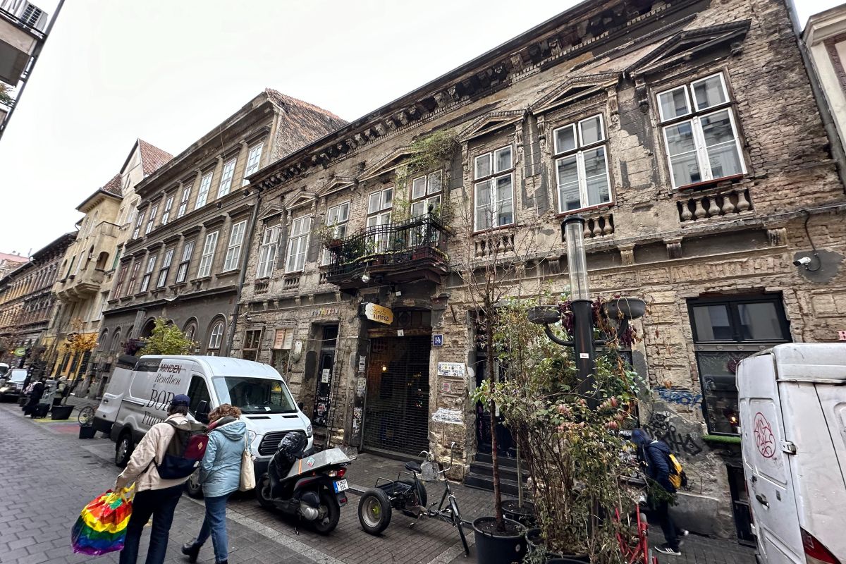 Ruin Pub. Distrito VII. Barrio Judío Budapest.