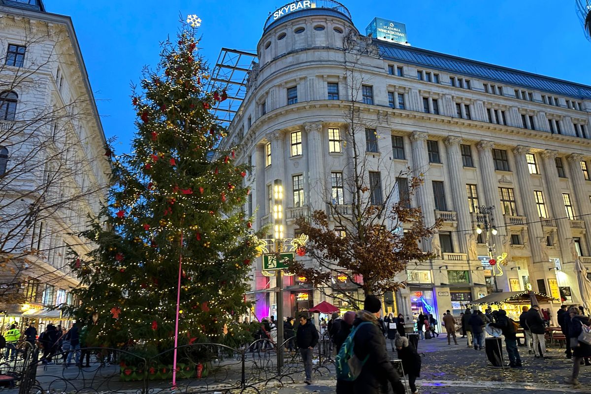 Vörösmarty tér. Budapest. Hungría.