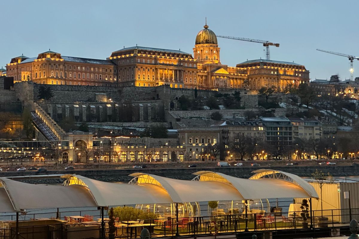 El Castillo de Buda, también conocido como Palacio Real de Budapest.