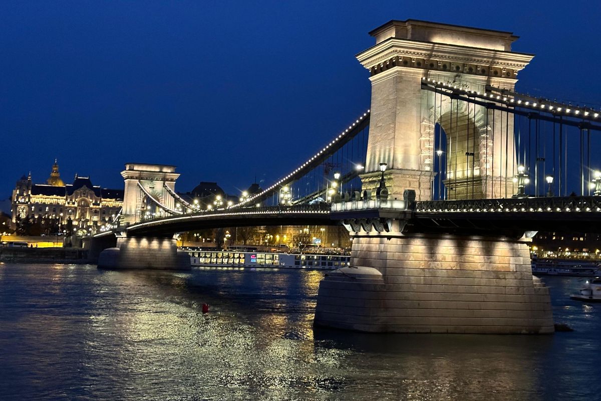 Puente de las Cadenas. Budapest