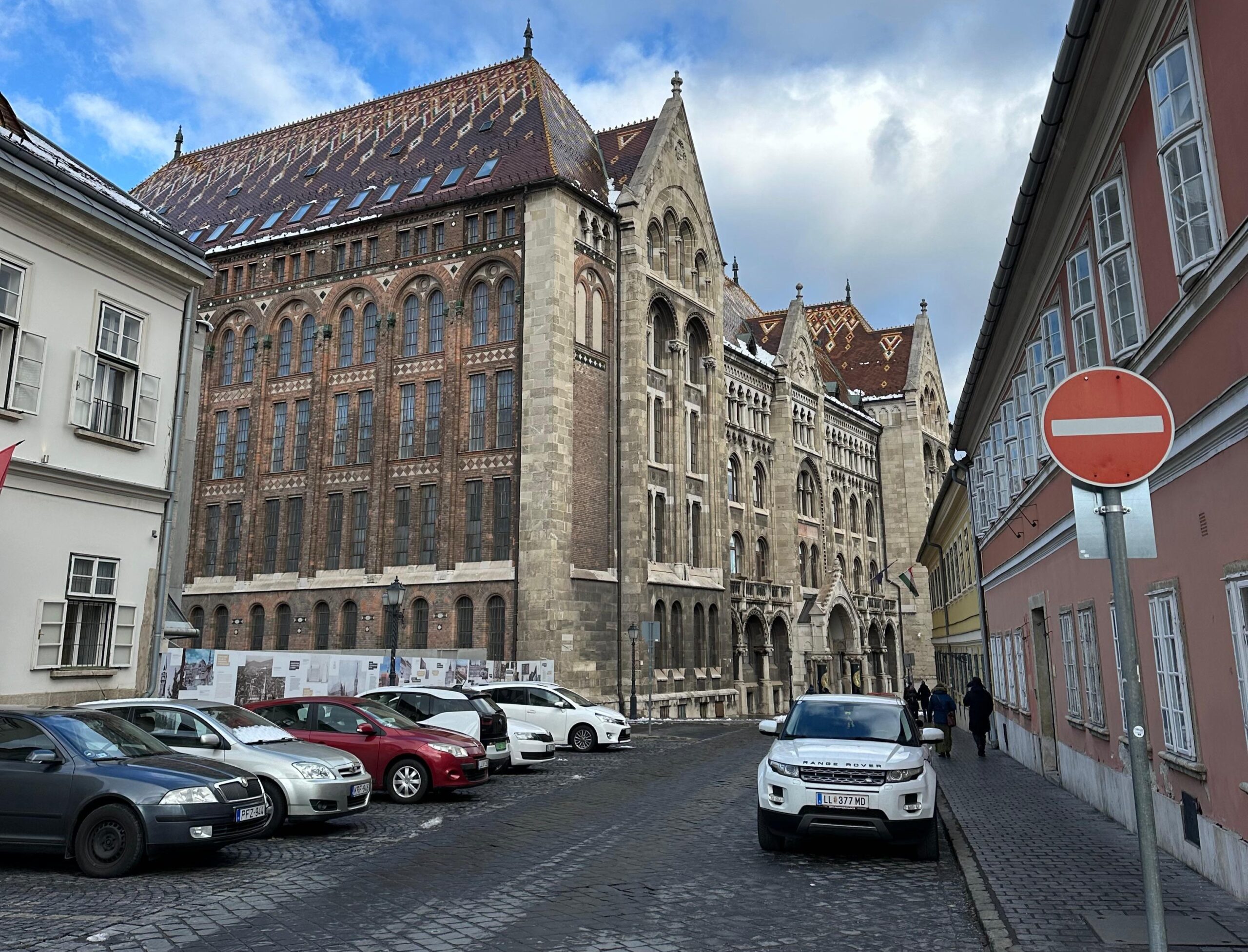 Budapest. Barrio del castillo