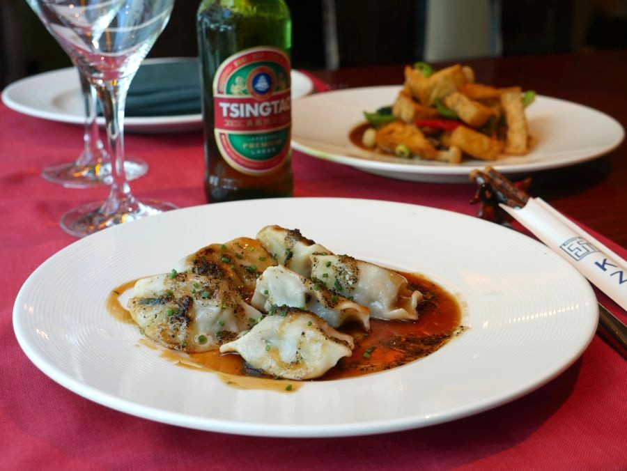 Restaurante Kzen. Dim sum de carne con trufas.