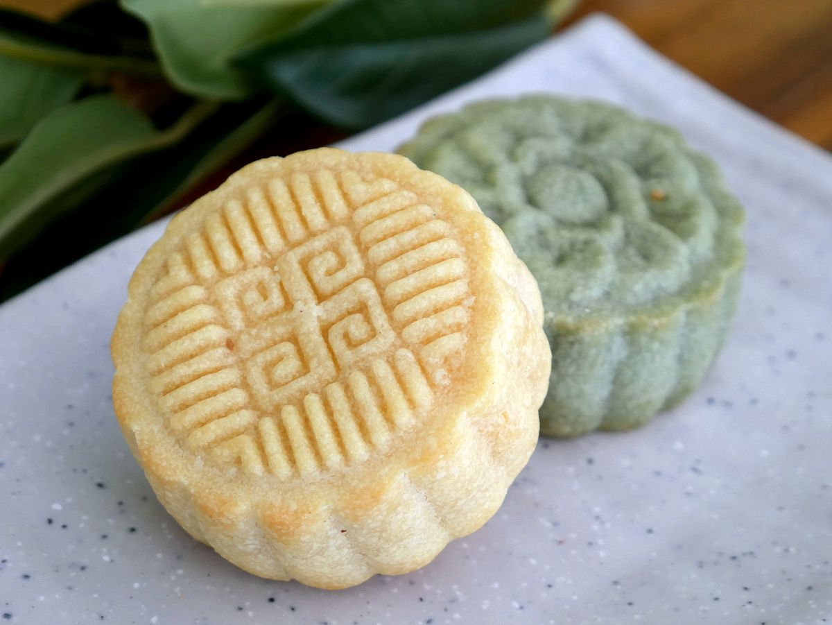 China Taste, T8 Tea Bar. Moon Cake de Matcha o de yema. 