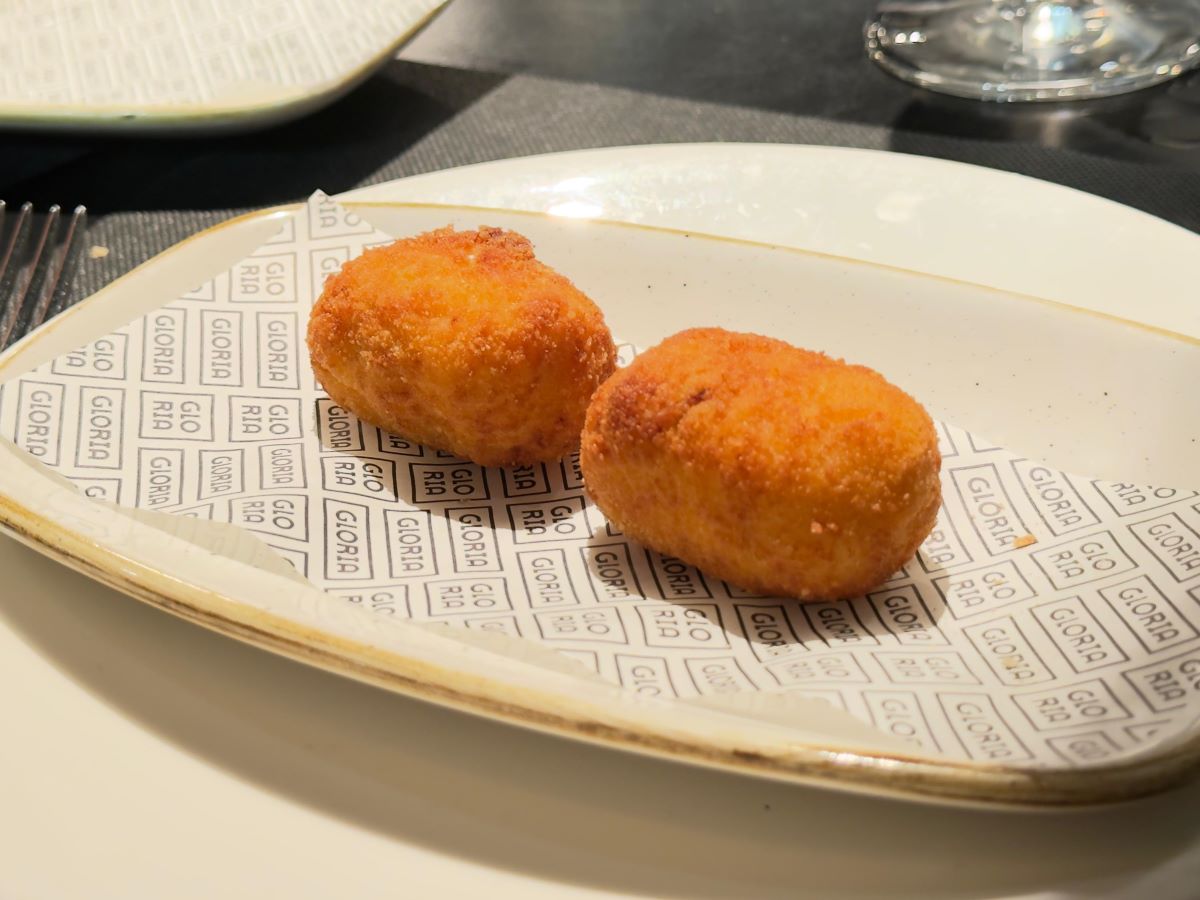 Croquetas de jamón del restaurante Gloria de Nacho Manzano
