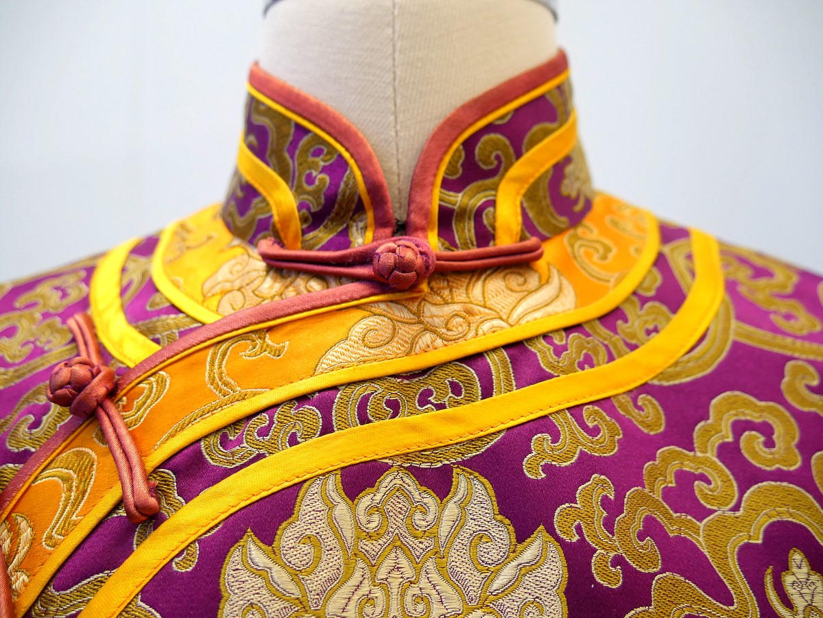 Detalle botones qipao