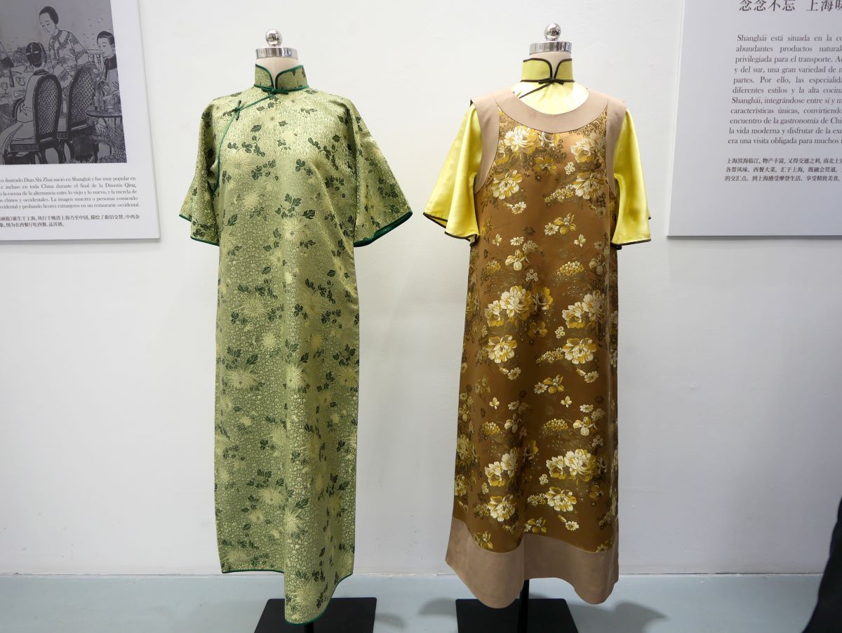 Qipao de la Exposición: Elegancia y Tradición: El Qipao y la Cultura Haipai