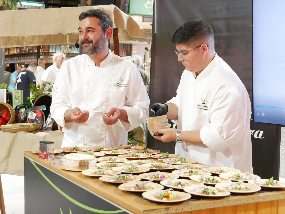 Alejandro Hernández protagoniza el showcooking Michelin