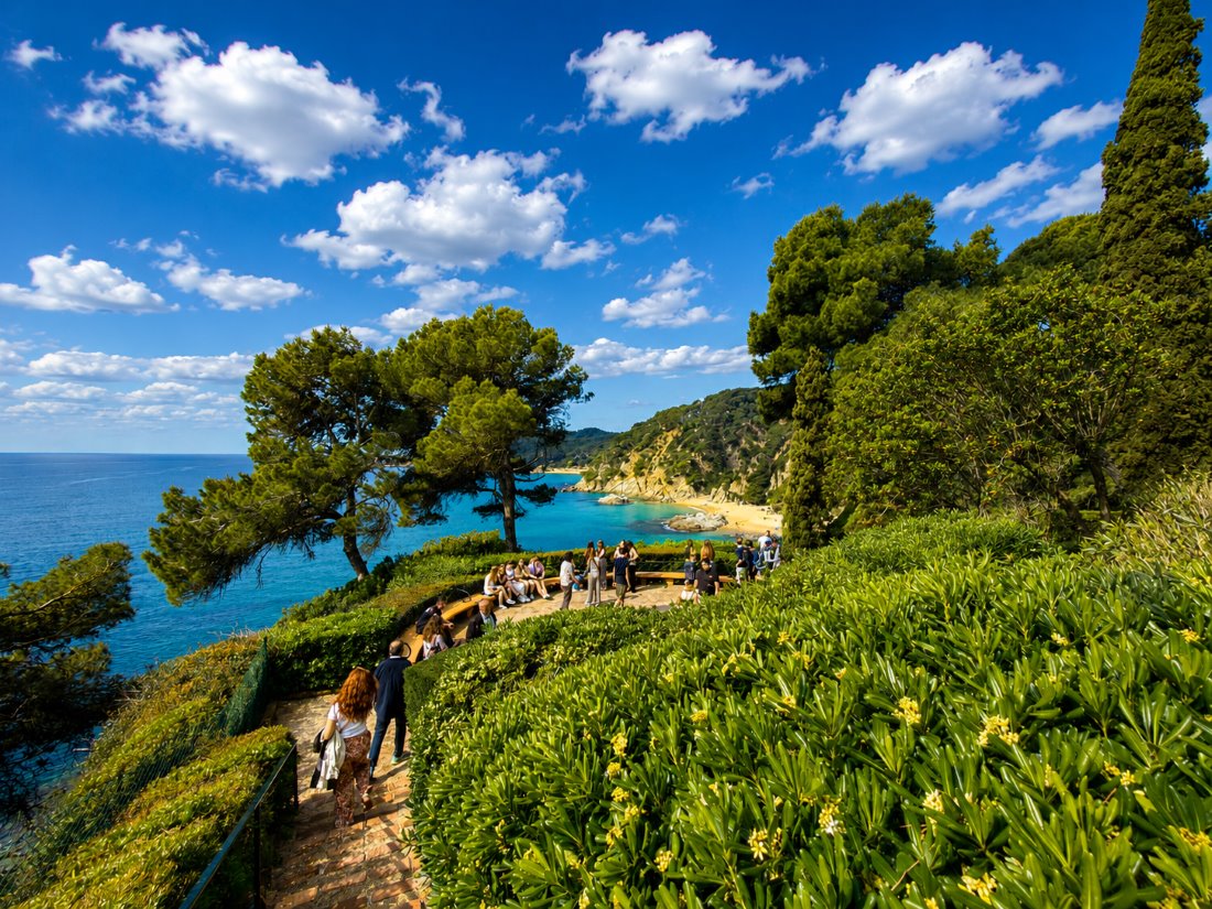 Lloret de Mar, Jardines de Santa Clotilde