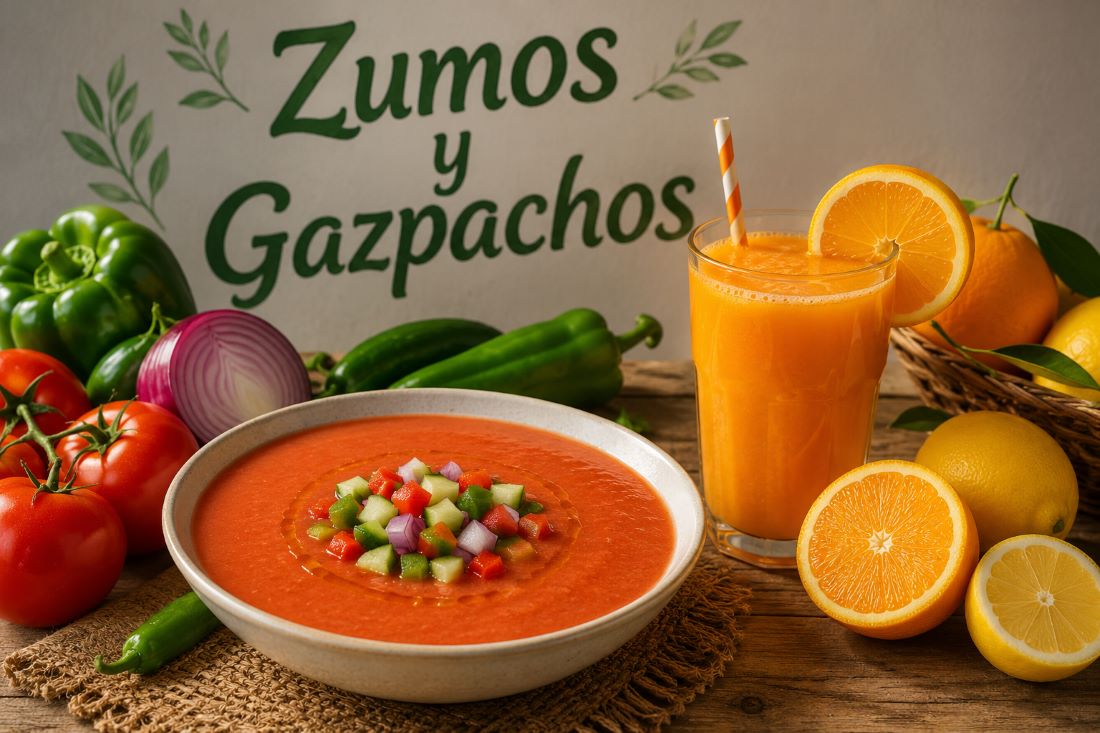 Zumos y Gazpachos de España