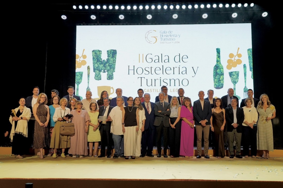 Premiados, II Gala de Hostelería y Turismo de Castilla y León. 
