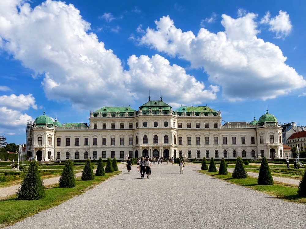 Palacio Belvedere, Viena.