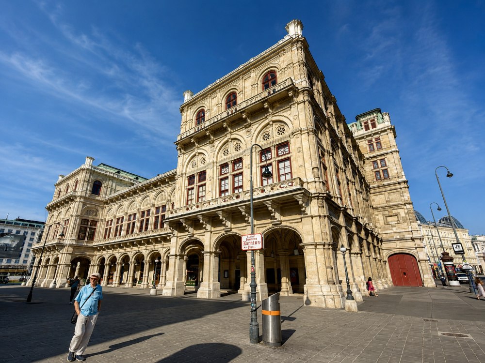 Wiener staatsoper. Opera Estatal de Viena.